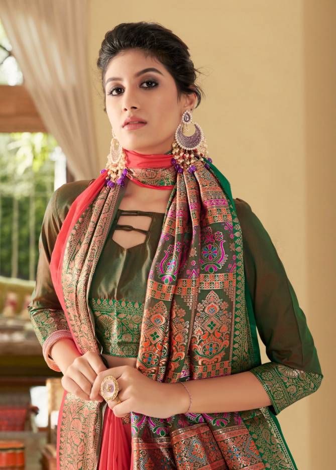 Rajyog Ashton Heavy Function Wear Weaving Silk Fancy Designer Latest Saree Collection